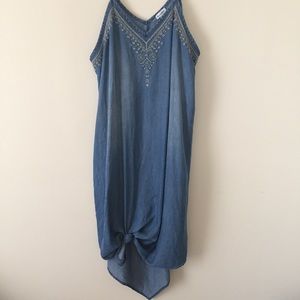 Bohemian Jean Dress